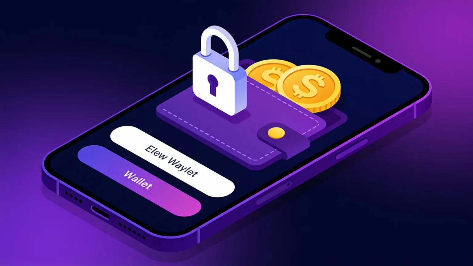 E-wallet digital payment concept for online casino deposits