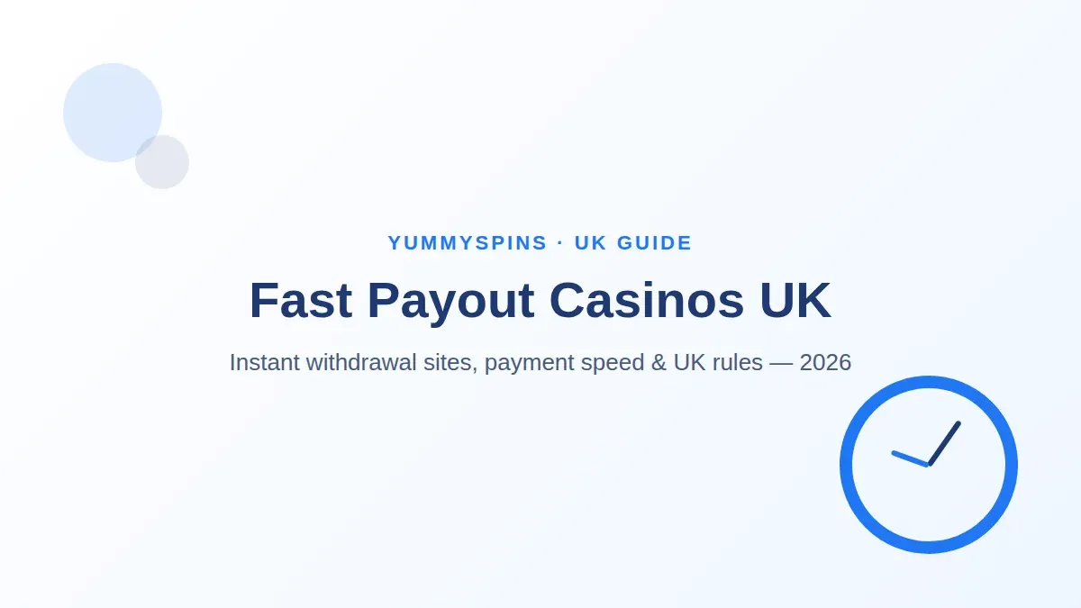 Fast payout casinos UK 2026 instant withdrawal guide hero
