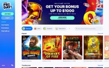 Casino Friday Free Spins