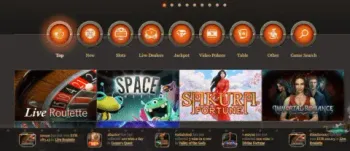 JoyCasino homepage