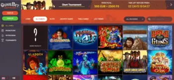 GunsBet casino slot games