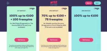 Wild Fortune Casino Bonuses