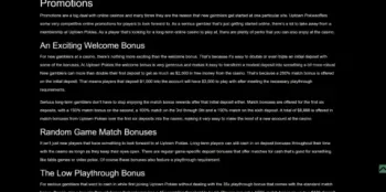 Uptown Pokies New Promo Page