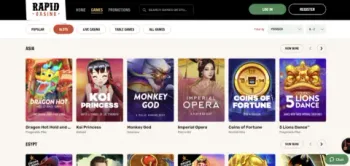 Rapid Casino Slots Online