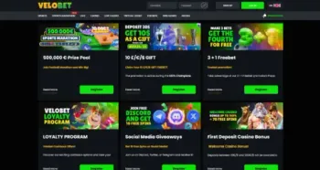 Velobet Casino Promotions
