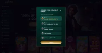 Cashed Casino Welcome Bonus Package
