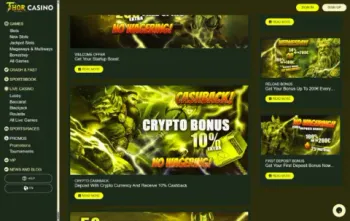 Thor Casino Promotions