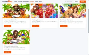 Casinovibes Casino Promotions