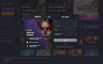 Voodoo Casino Welcome Bonus Package