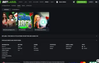 Betlabel Casino Promotions