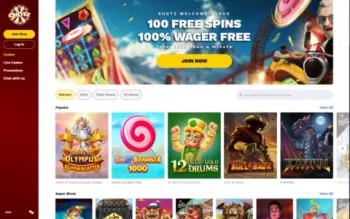 Shotz Casino Free Spins