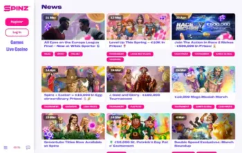 Spinz Casino Promotions