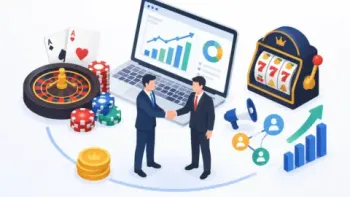 Casino affiliate marketing partnership and business analytics