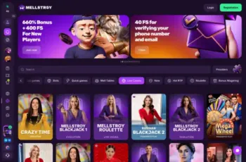 Mellstroy Casino Live Casino Section