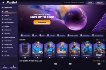 Funbet Casino Games Lobby Screenshot
