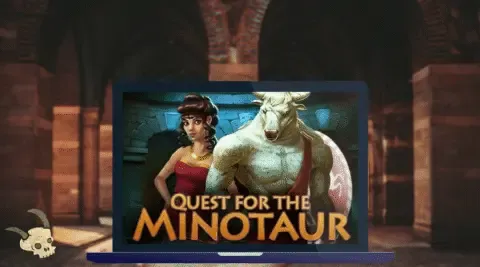 Quest for the Minotaur logo
