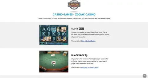 Zodiac Casino Slots