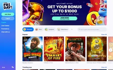 Casino Friday Free Spins