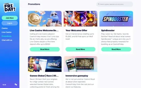 Casino Friday Promotions