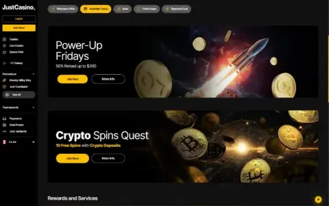 Justcasino Casino Promotions