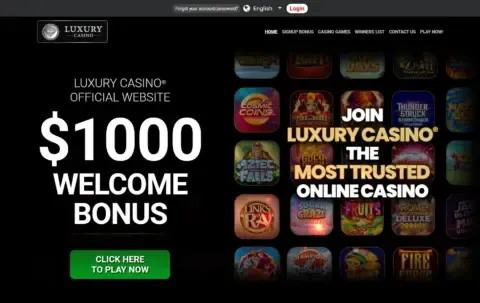 Luxury Casino Free Spins
