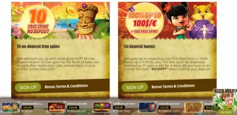 bob casino promotions