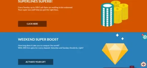 Casino Superlines free spins