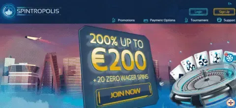 Spintropolis Casino free spins