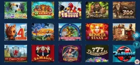 Spintropolis Casino slot games