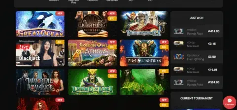 BetChan casino slot games
