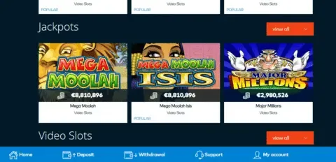 Fun Casino jackpots
