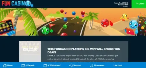 Fun Casino promotions