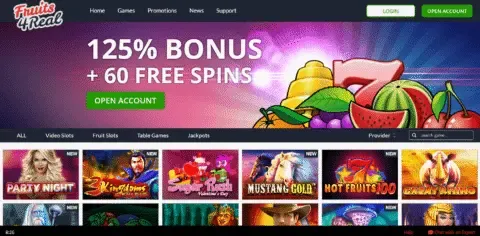 Fruits4real casino free spins