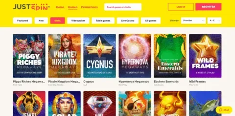Justspin Casino Online Slots