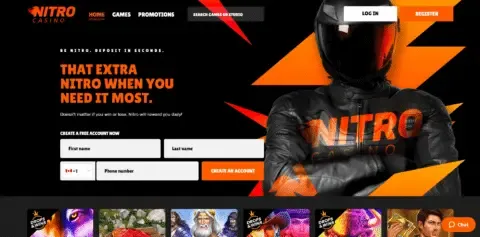 Nitro Casino Free Spins