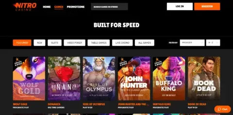 Nitro Casino Online Slots
