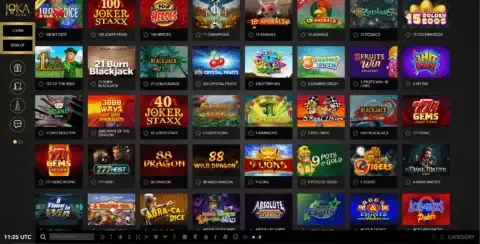 Jokaroom Casino Games