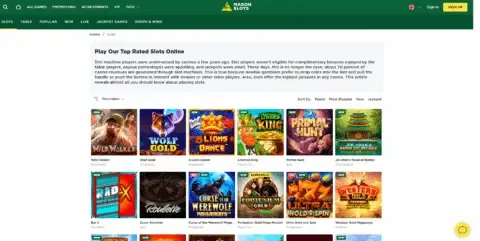 Mason Slots Casino Online Slots