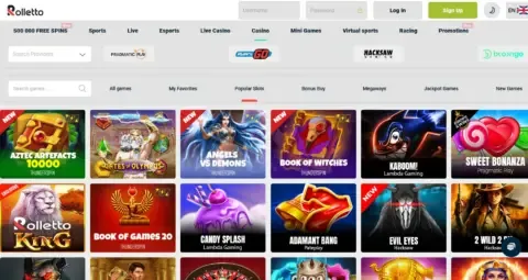 Rolletto Casino Slots