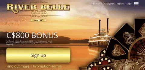 River Belle Casino Free Spins