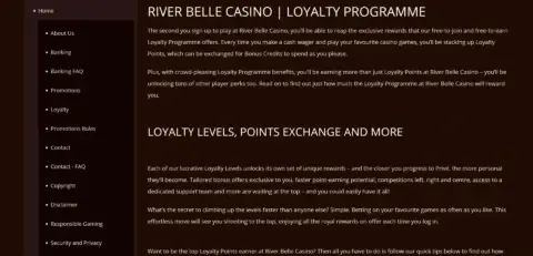 River Belle Casino Loyalty