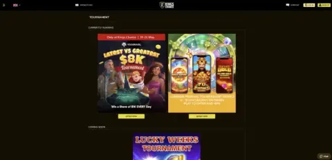 Kings Chance Casino Tournaments