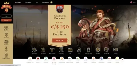 Avalon78 Casino Free Spins