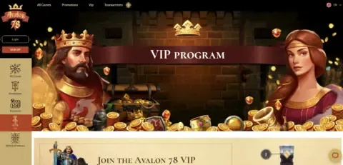 Avalon78 Casino Vip