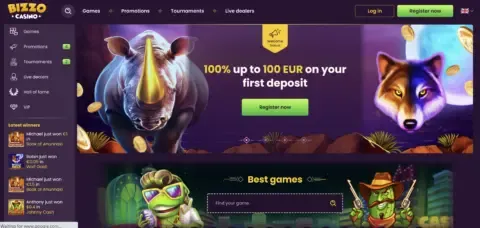 Bizzo Casino Free Spins