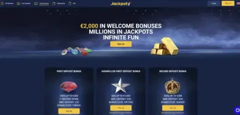 Jackpoty Casino Promotions