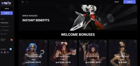 Mirax Casino Promotions