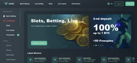 Vave Casino Free Spins