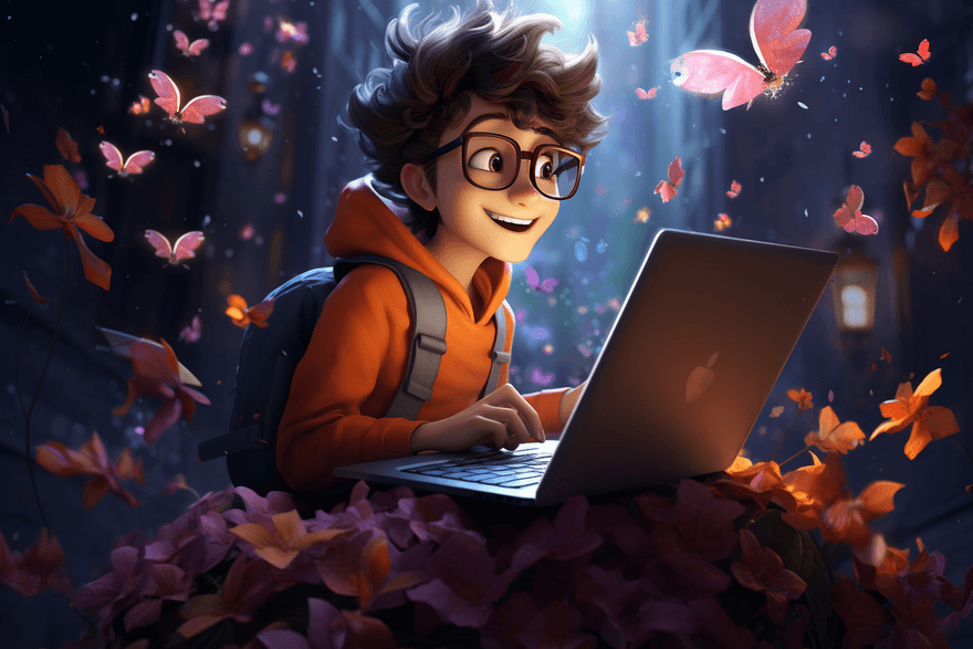 Cartoonish Online Gaming Adventure