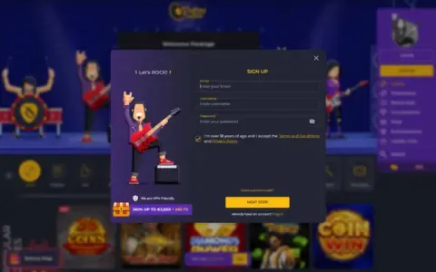 Rolling Slots Casino Welcome Bonus Package